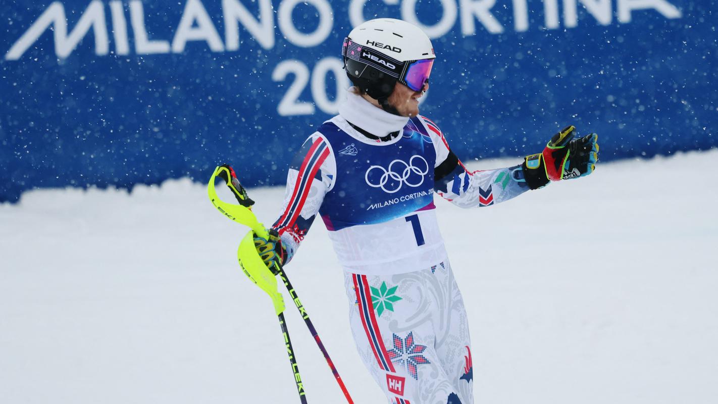 TV SLO 2/MMC: Slalom (M), 1. vožnja: številni odstopi, vodi McGrath