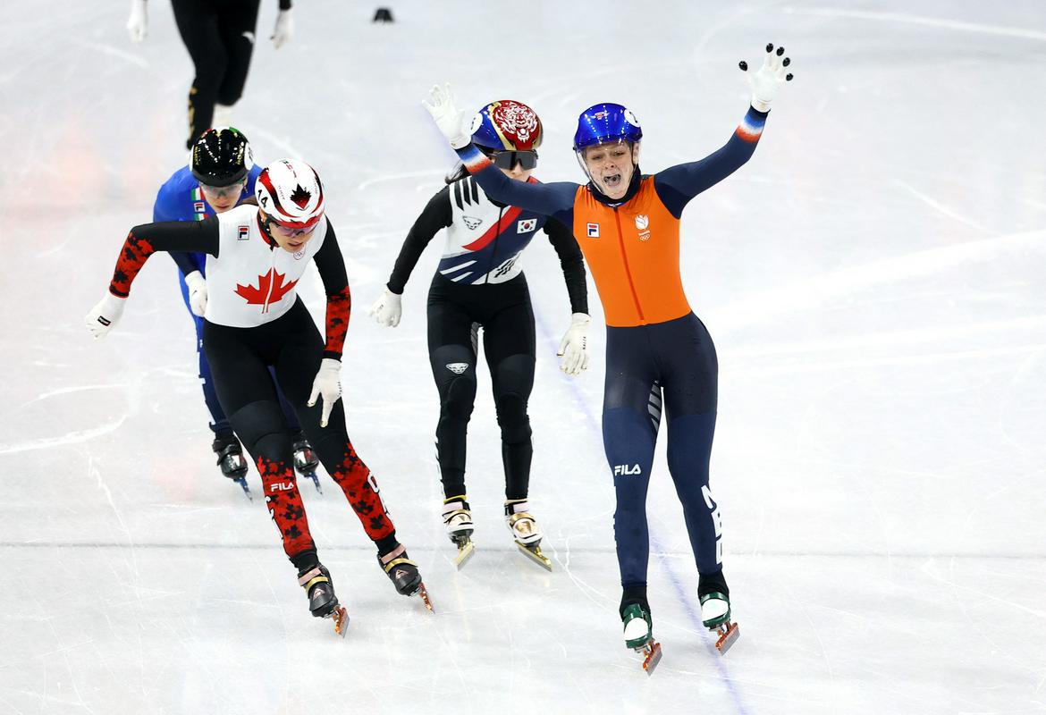 Xandra Velzeboer potrdila Nizozemsko prevlado na kratkih progah