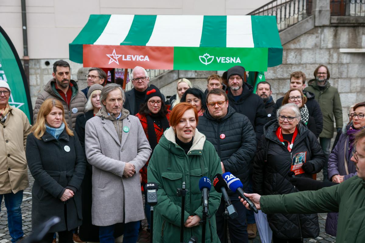 Levica in Vesna: Naša kampanja bo temeljila na argumentih in ne na lažnih novicah