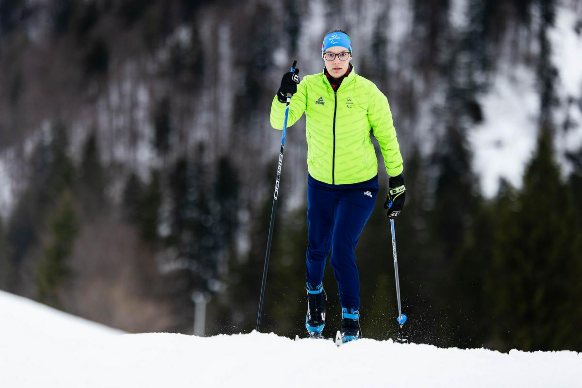 Debitantski nastop Slovenke na zimskih paraolimpijskih igrah