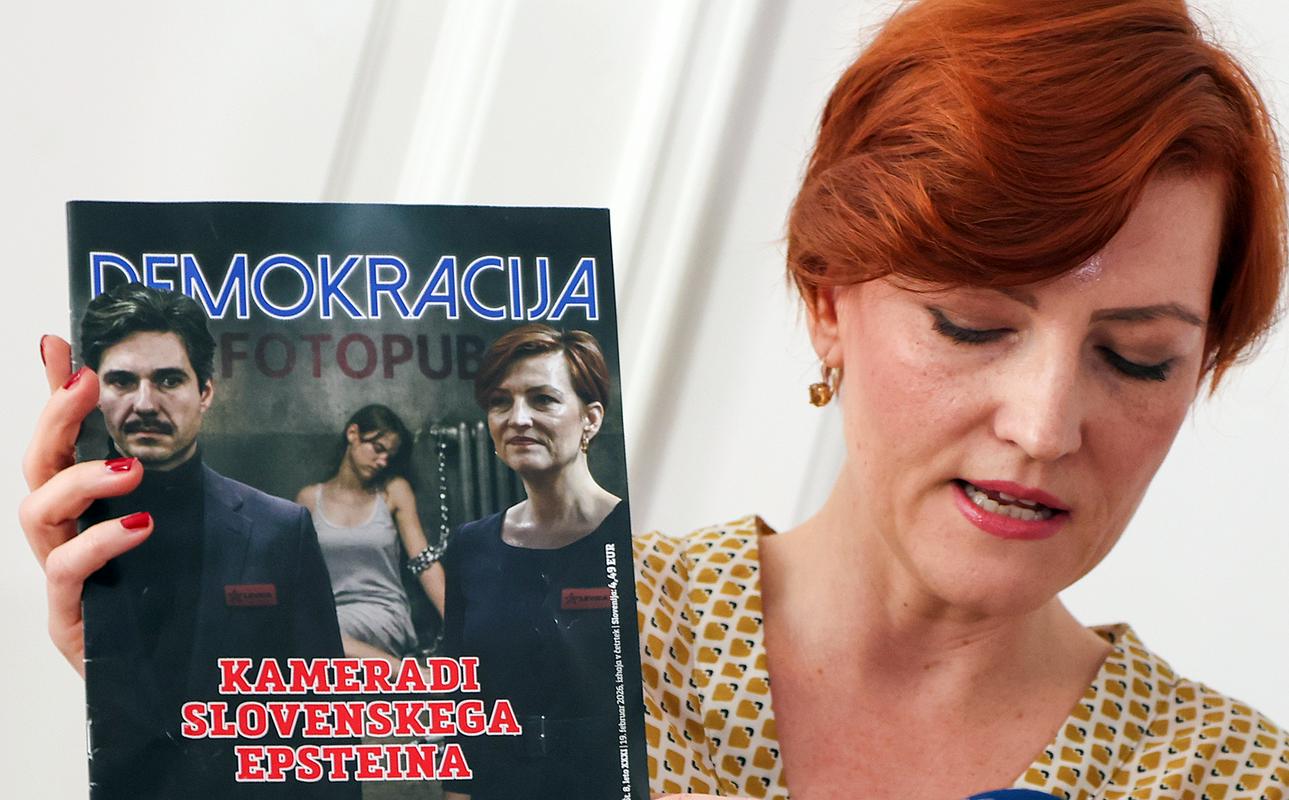 Vrečko bo zoper tednika Demokracija vložila tožbo zaradi domnevnega blatenja