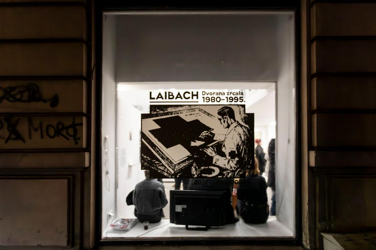 "Vedno so sprožali polemike": Zgodnje grafike skupine Laibach na razstavi v Zagrebu