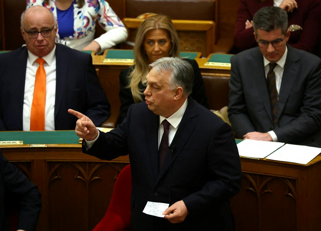 Orban vztraja pri blokadi posojila Ukrajini: "Tehničnih ovir za obnovo dobav ruske nafte ni"
