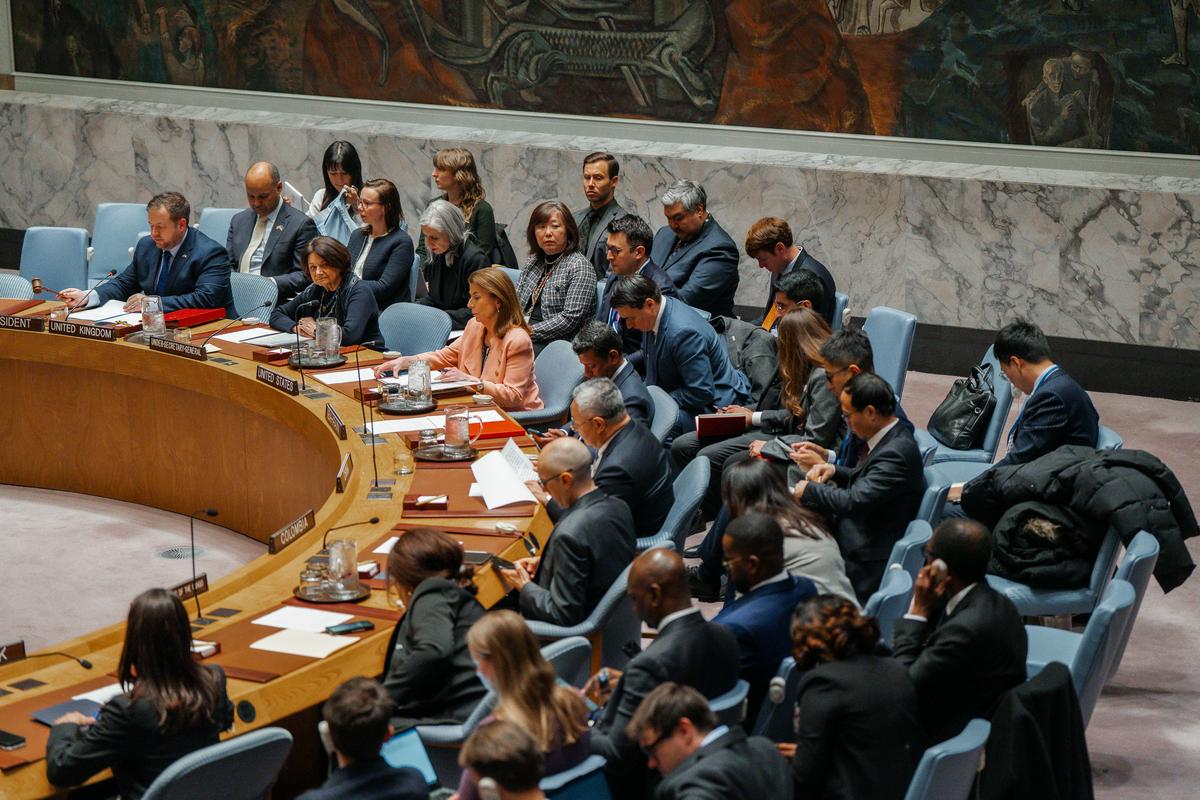 V Varnostnem svetu ZN-a pozivi Rusiji, naj preneha z agresijo, a brez ukrepov