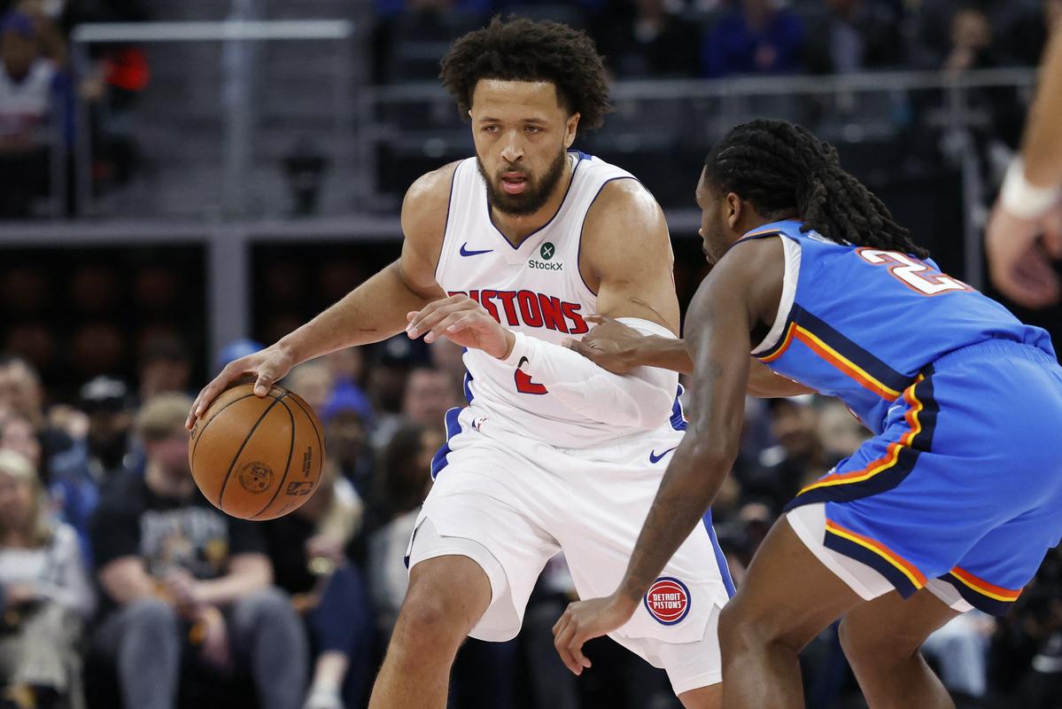 Pistonsi z zmago nad zdesetkano Oklahomo na vrh Lige NBA