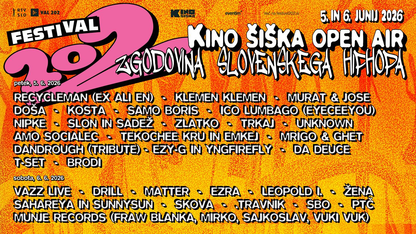 Festival 202: Nova imena in enodnevne vstopnice