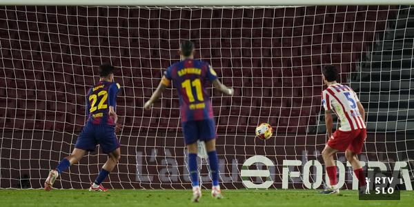 Barceloni zmanjkal gol do velikega preobrata, Atletico Madrid v finalu pokala Kép