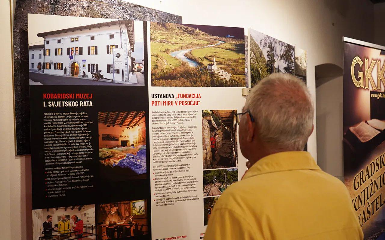 Kobariški muzej Hrvatom predstavlja zgodbe njihovih rojakov na soški fronti