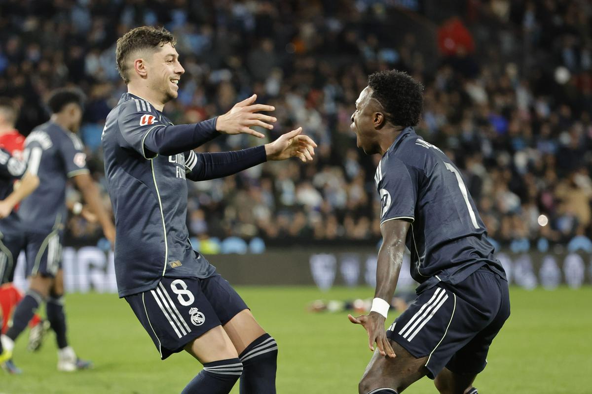 Valverde v 94. minuti zagotovil Realu pomembno zmago v Vigu