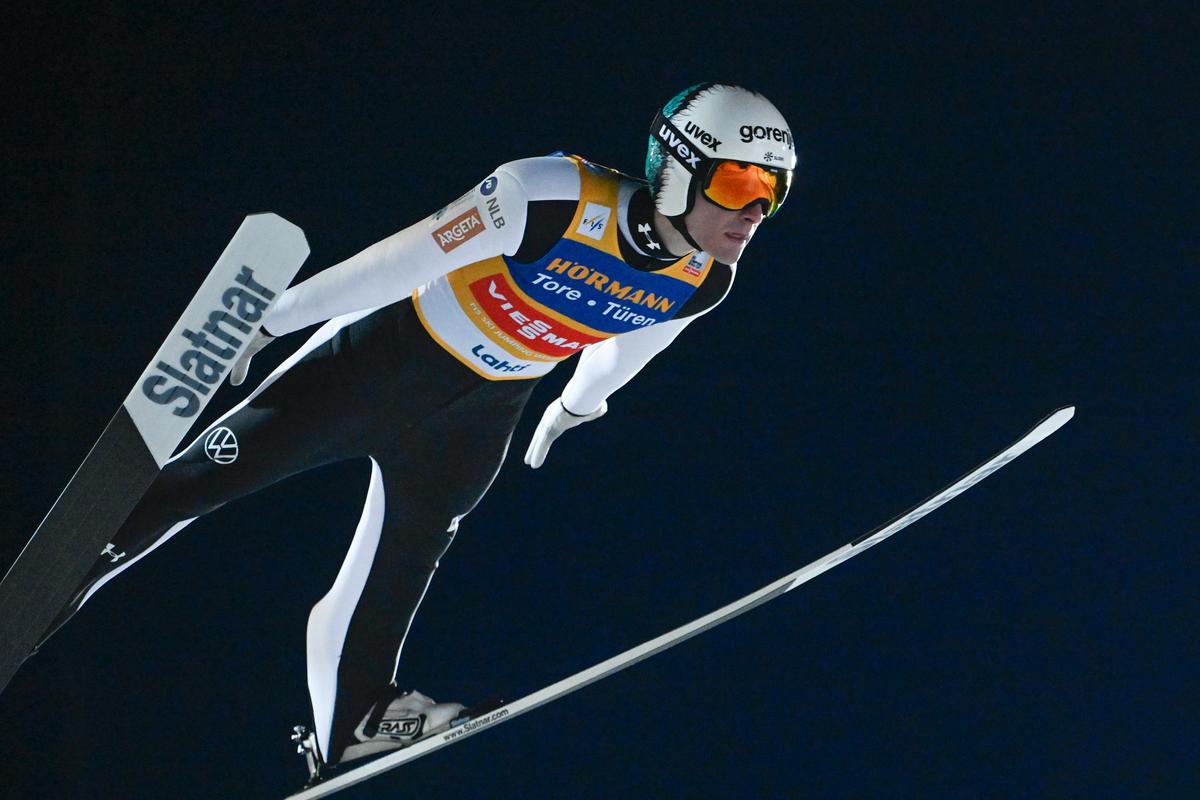 Domen Prevc mora biti v lovu na bratov točkovni rekord praktično brezhiben