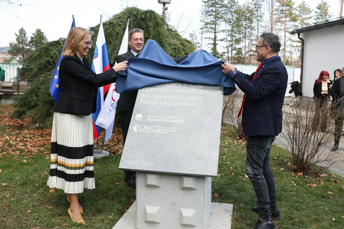 Položili temeljni kamen za novo infekcijsko kliniko UKC-ja Maribor