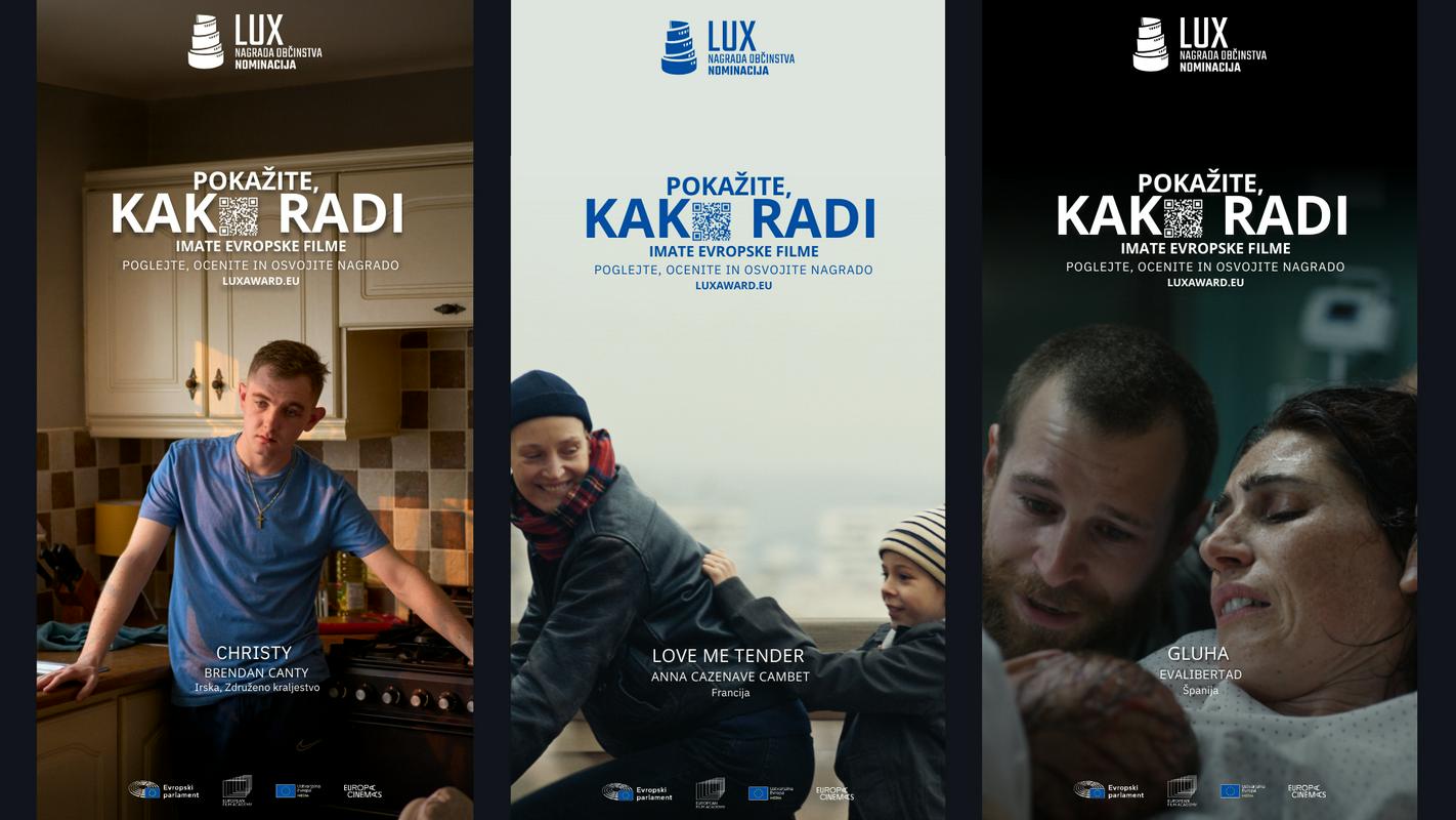 Vikend evropskega filma na RTV 365: oglejte si tri nominirane filme za nagrado občinstva lux