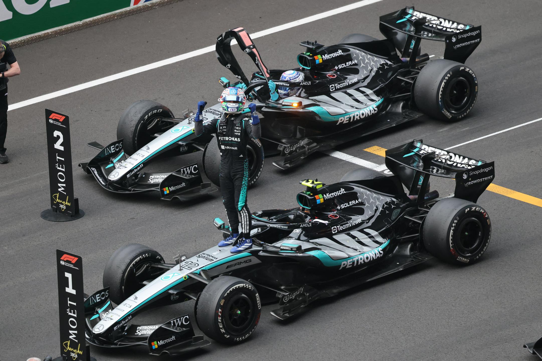 Italijanski fenomen Kimi Antonelli na Kitajskem do prve zmage kariere