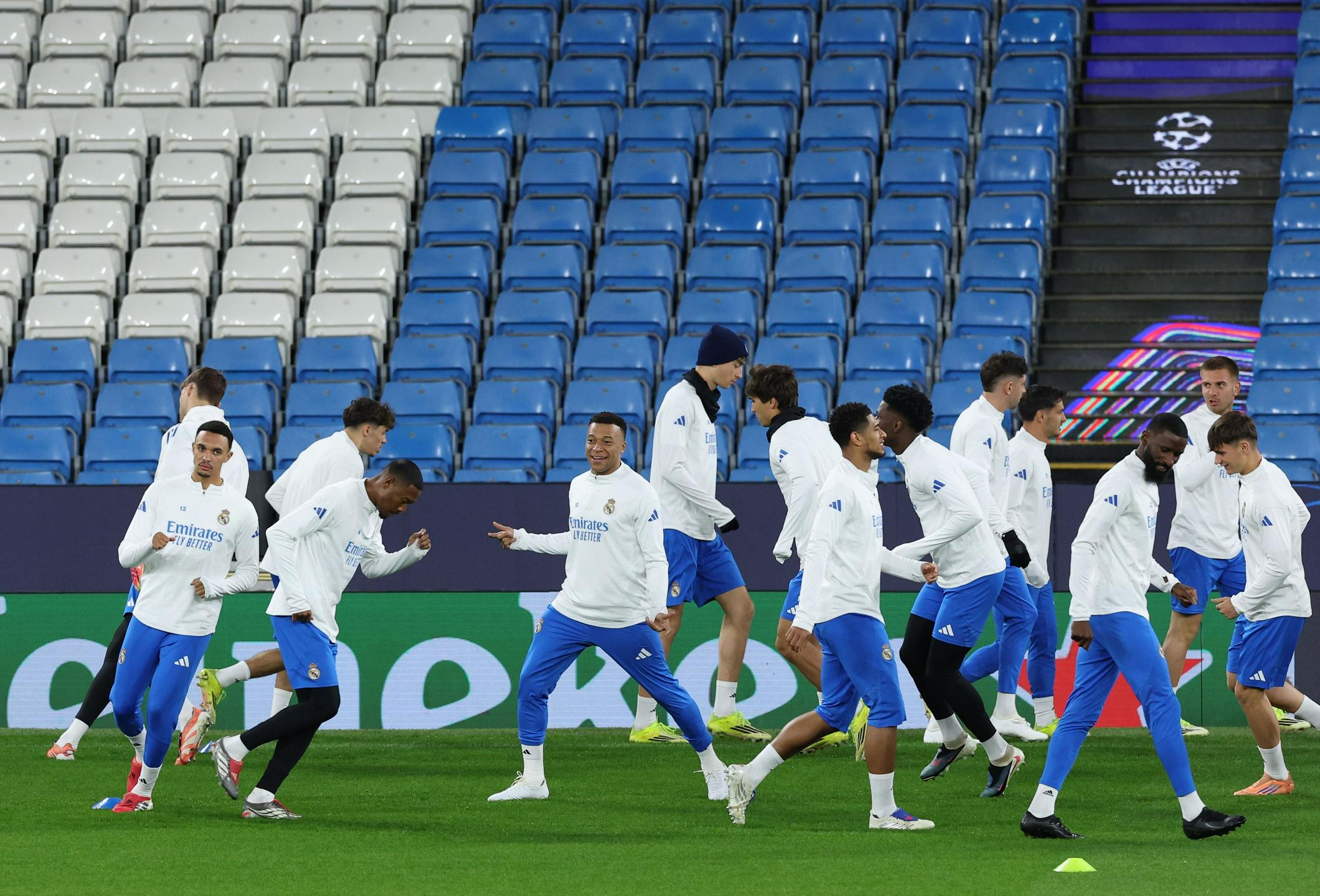 Mbappe v kadru Reala za povratno tekmo v Manchestru