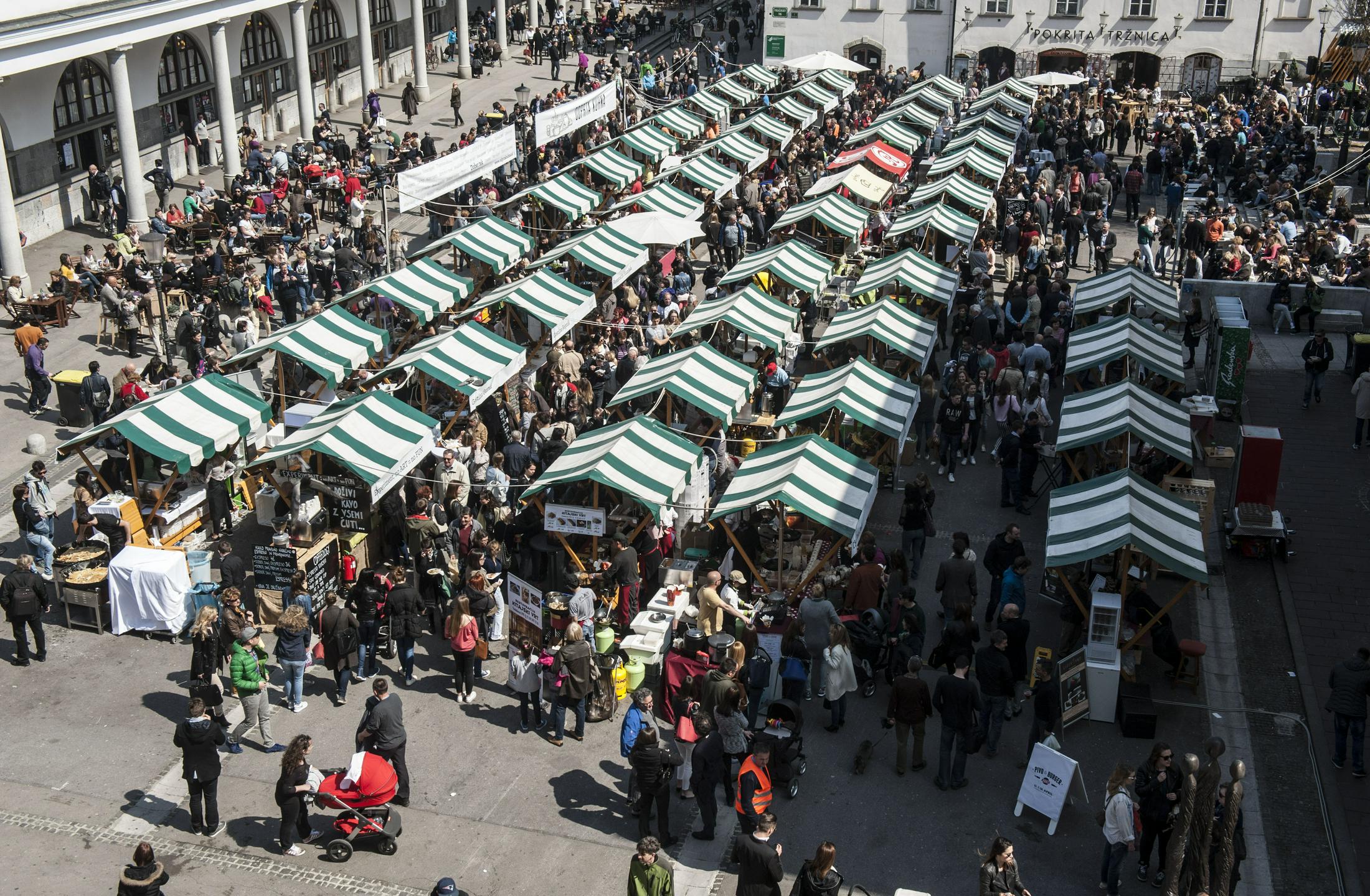 V središče Ljubljane se vrača Odprta kuhna, začenja se tudi spomladanski Teden restavracij