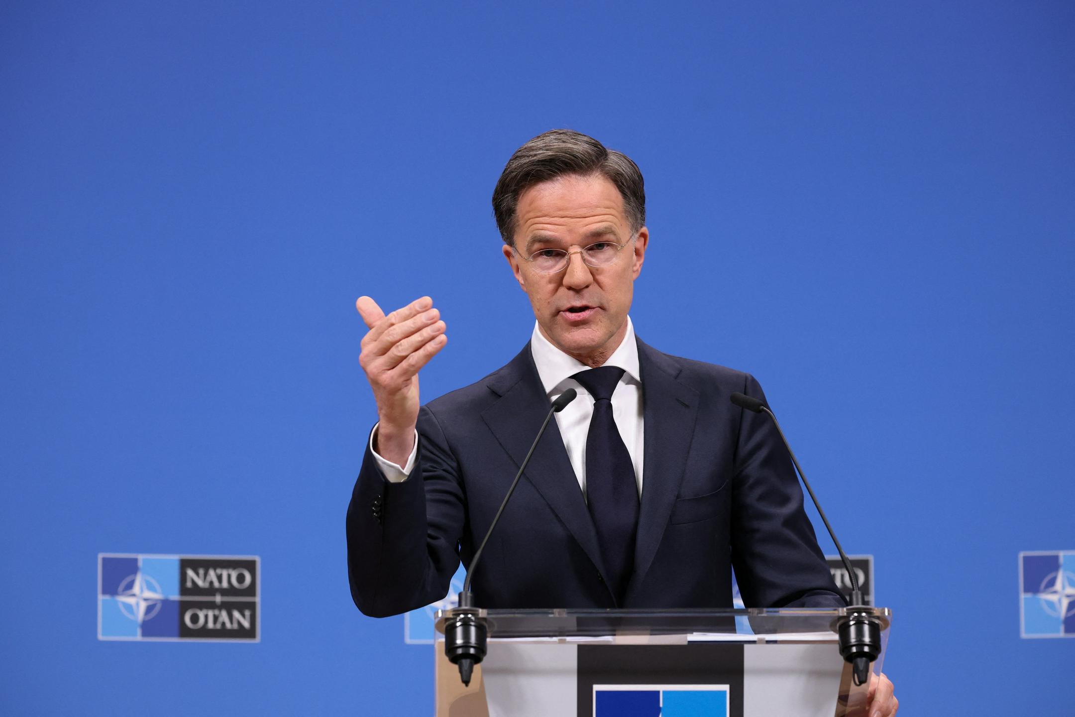 Rutte: "Nato je danes močnejši kot kdaj koli prej"
