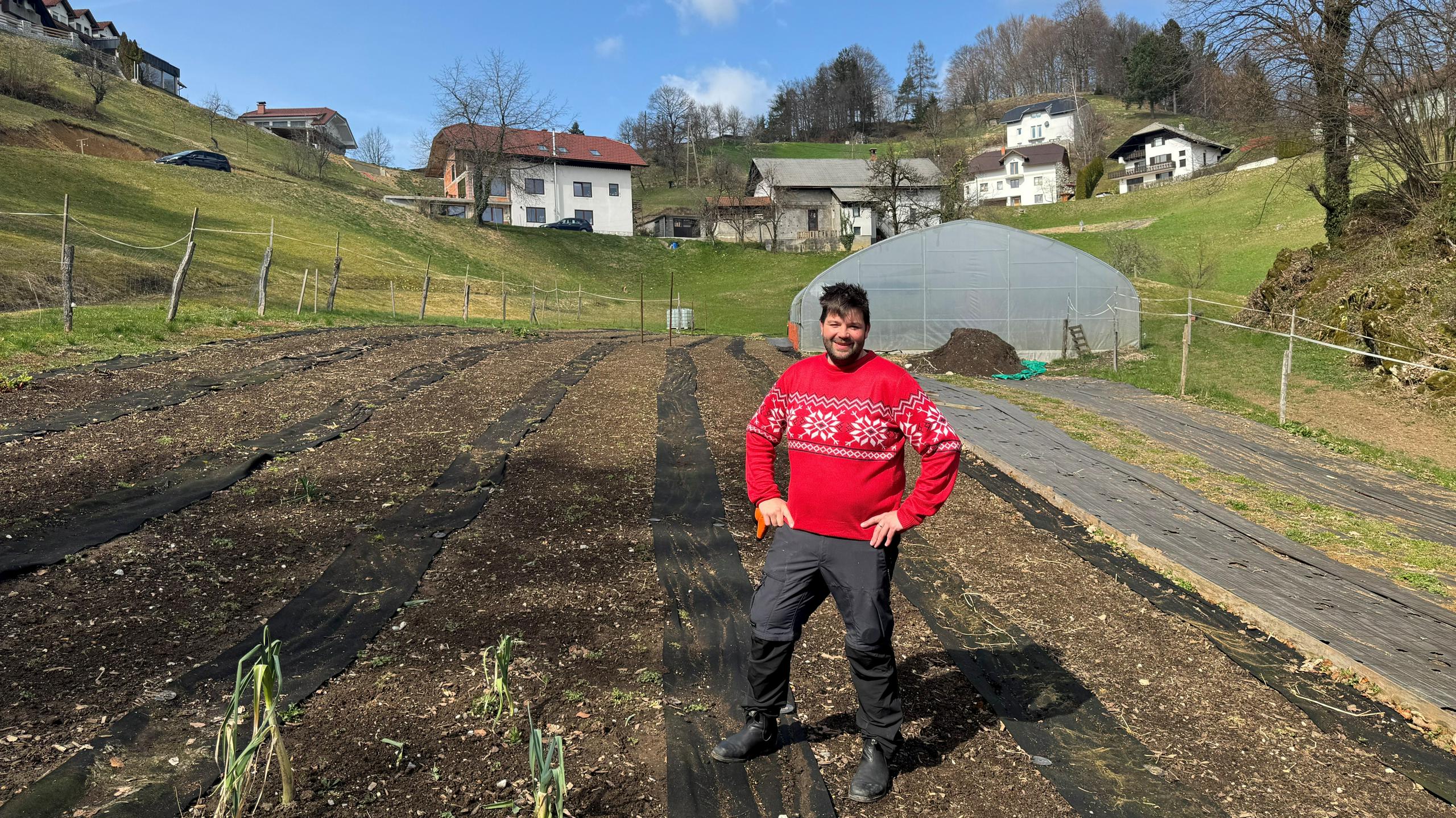 Chef Luka Košir: Včasih gosti mislijo, da imamo njivo samo na Instagramu