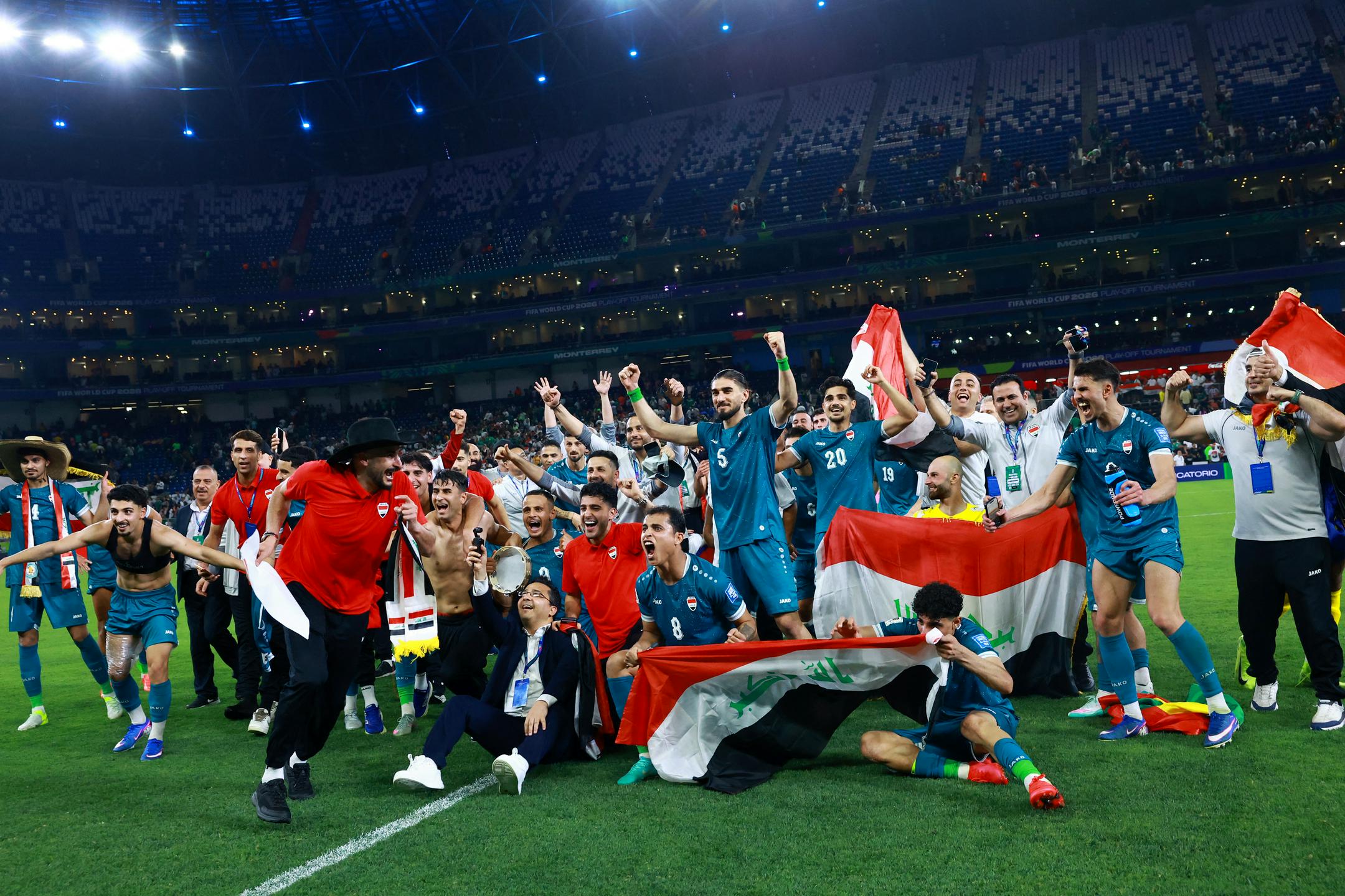 Zadnji vstopnici podeljeni Iraku in DR Kongu