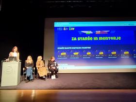 Predstavitev RTV Živ žav, RTV Čist hudo, Skit in Dostopno. Foto: Tanja Mojzer