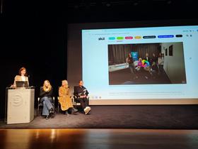 Predstavitev RTV Živ žav, RTV Čist hudo, Skit in Dostopno. Foto: Tanja Mojzer