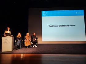 Predstavitev RTV Živ žav, RTV Čist hudo, Skit in Dostopno. Foto: Tanja Mojzer