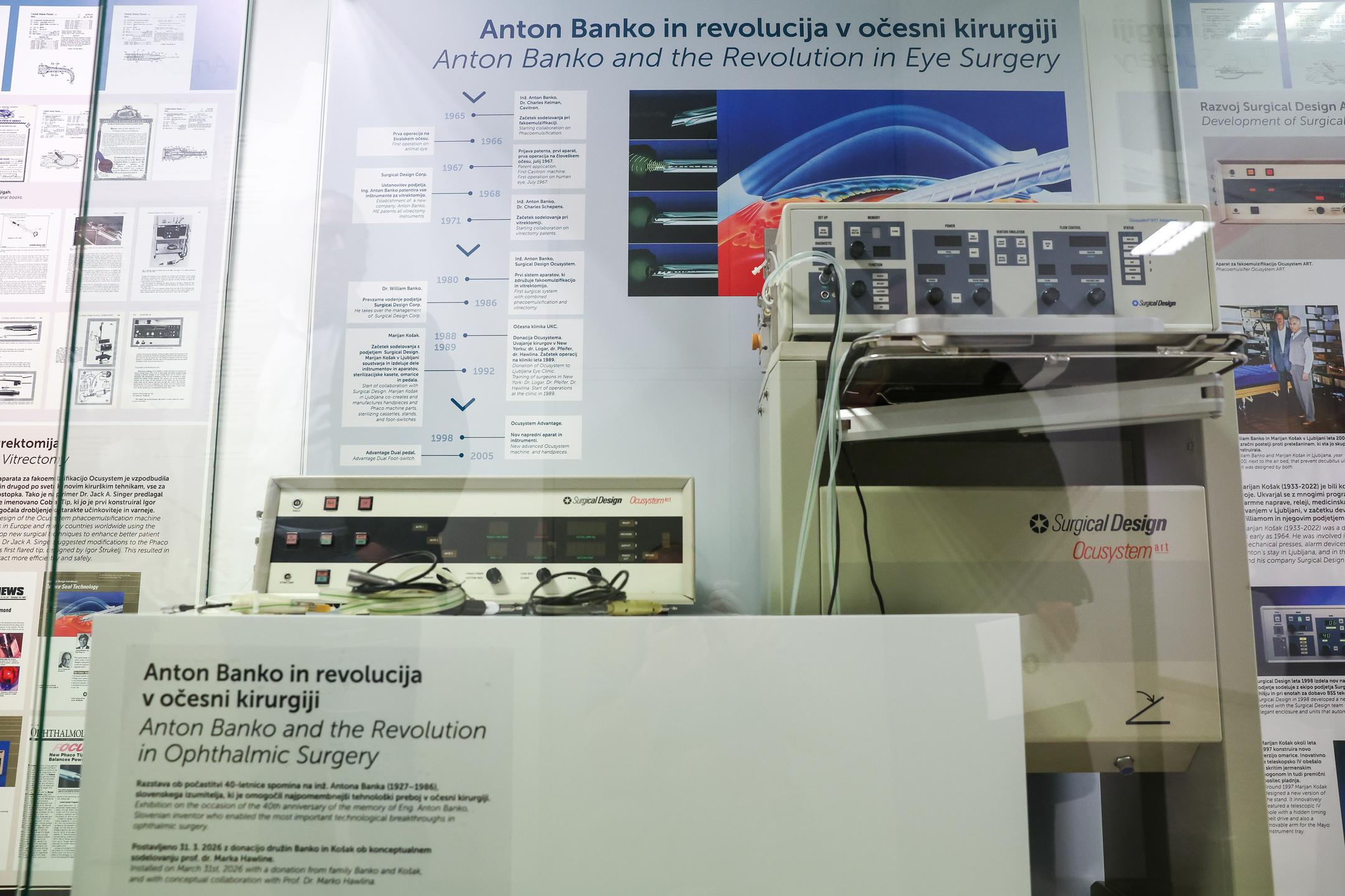 Anton Banko s svojimi izumi vplival na zdravljenje milijonov očesnih bolnikov