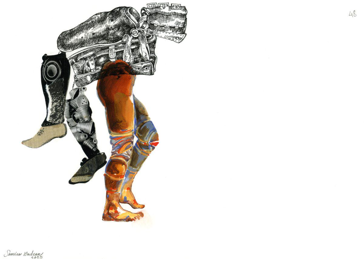 Jedka Palestina: umetnost Samire Badren pripoveduje zgodbo razdrobljenosti, apartheida in okupacije