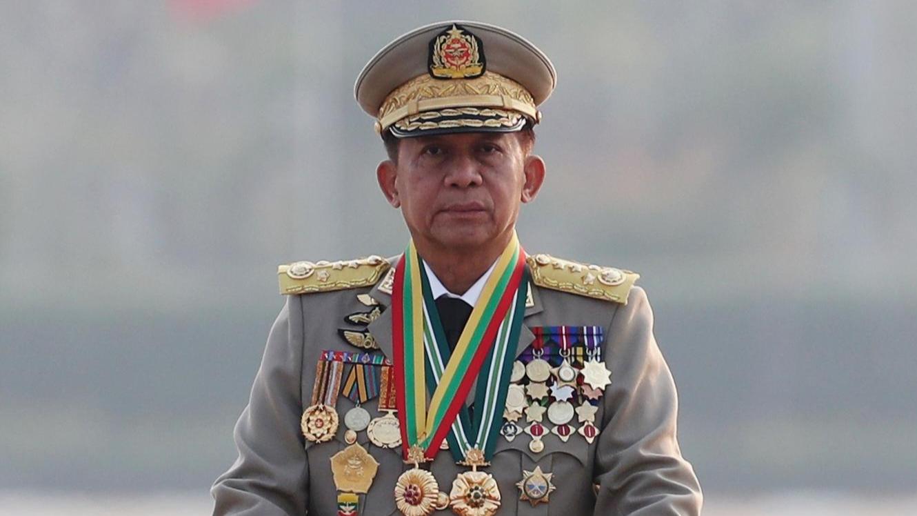 Vodja mjanmarske hunte, ki je vodil udar leta 2021, postal predsednik države