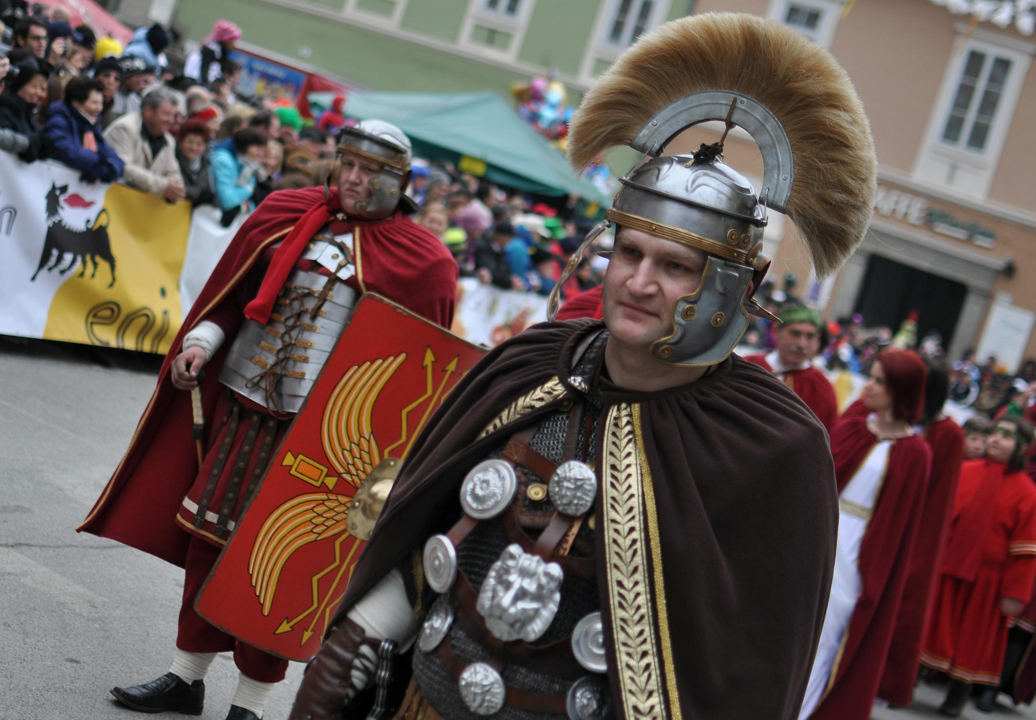 Na Hajdini, nekdanji rimski četrti sreče, po poteh Rimljanov