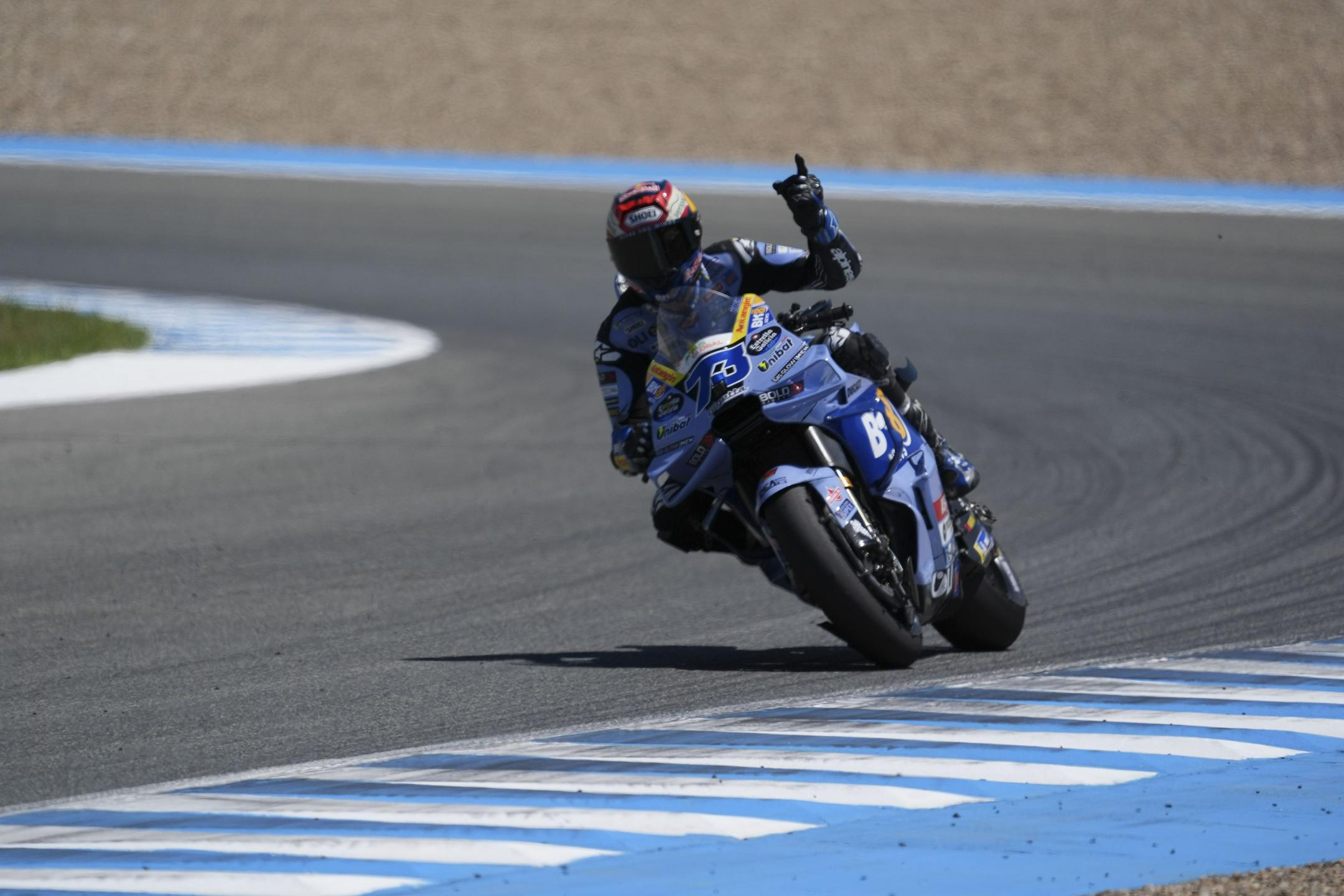 Alex Marquez končal niz zmag Bezzecchija