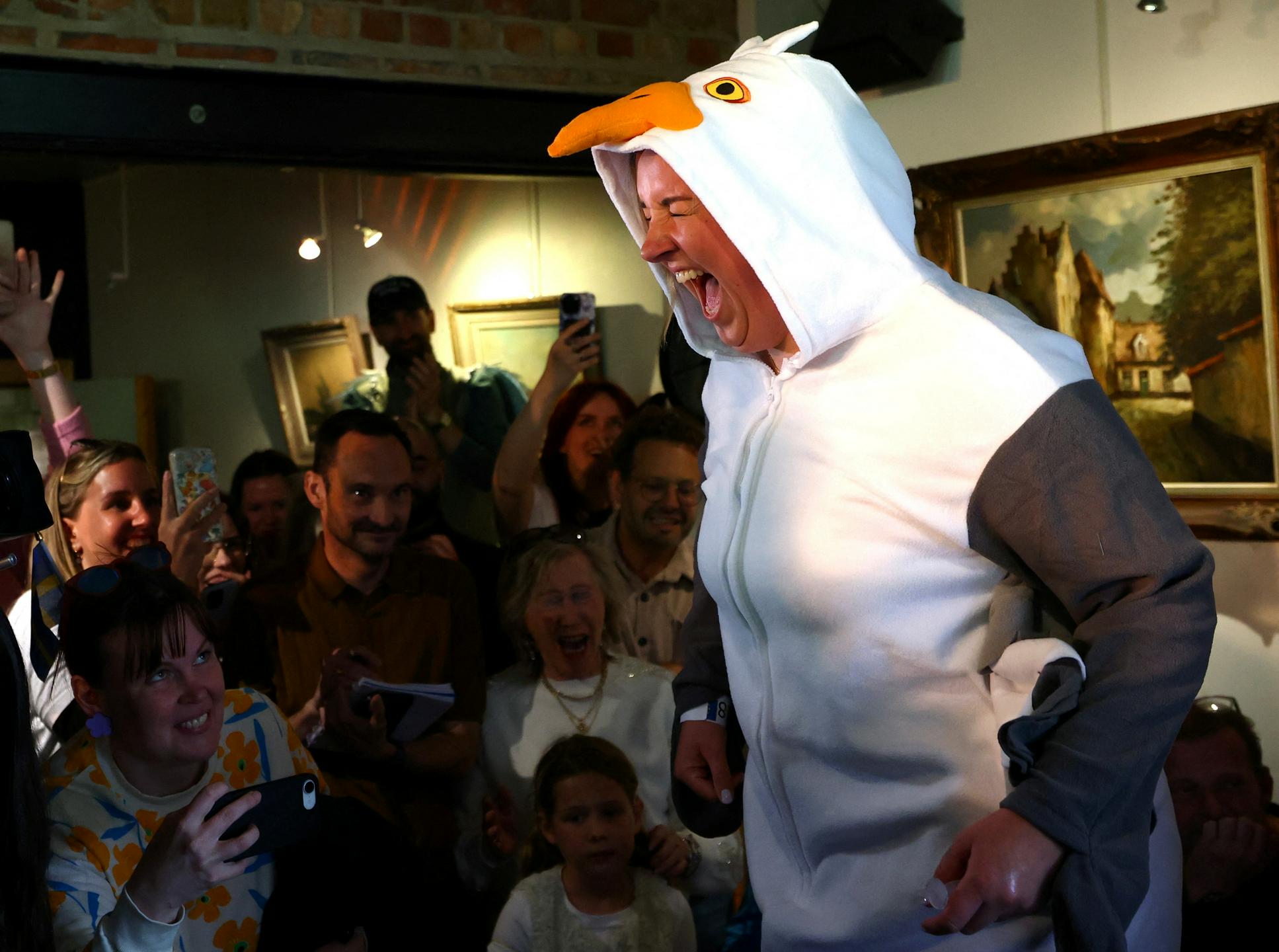 V Belgiji gostili že šesto evropsko prvenstvo v oponašanju galebov