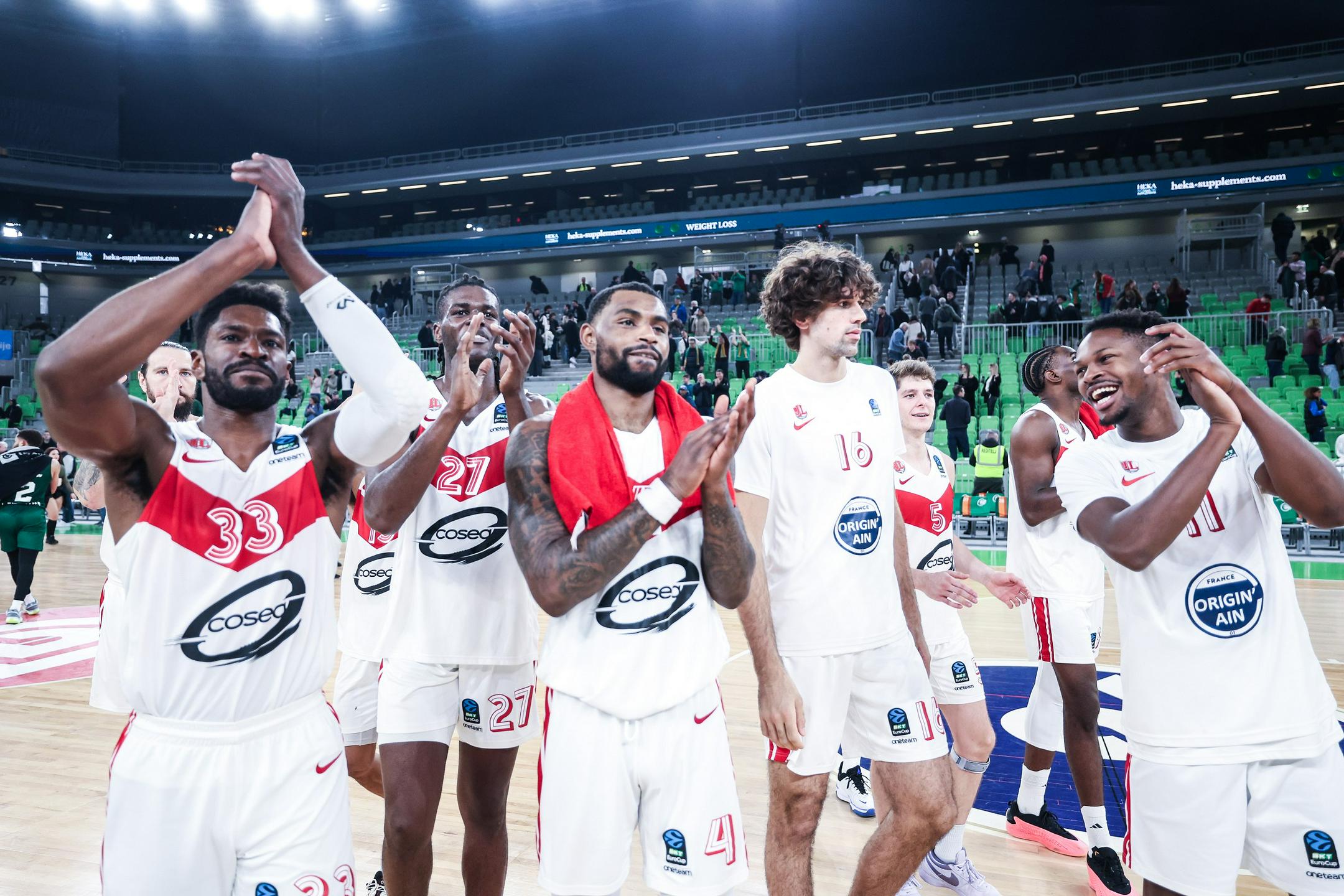 Bourg, ki je v četrtfinalu izločil Cedevito Olimpijo, zmagovalec Evropskega pokala