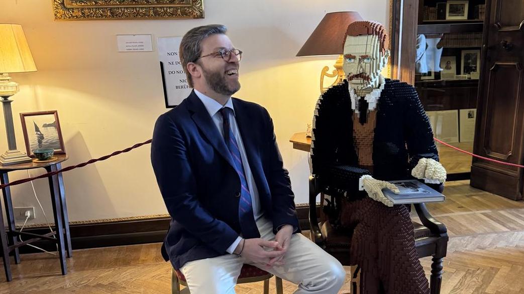 Dimitri von Thurn und Taxis: "Legokocke na sodoben način upodabljajo zgodovino"