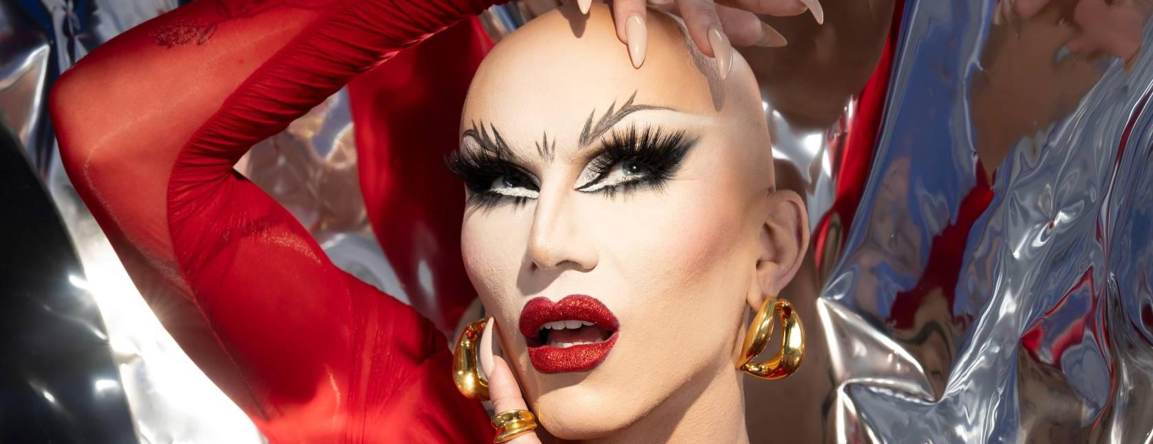 Umetnica draga Sasha Velour v Ljubljani: "Drag je za vsakogar, drag je prostor svobode"
