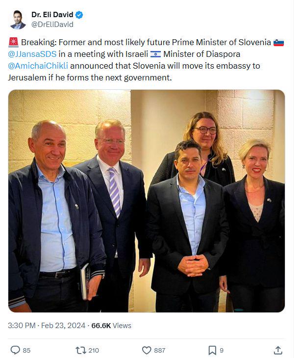 Bo najverjetnejša nova desna vlada korenito spremenila zunanjo politiko Slovenije?