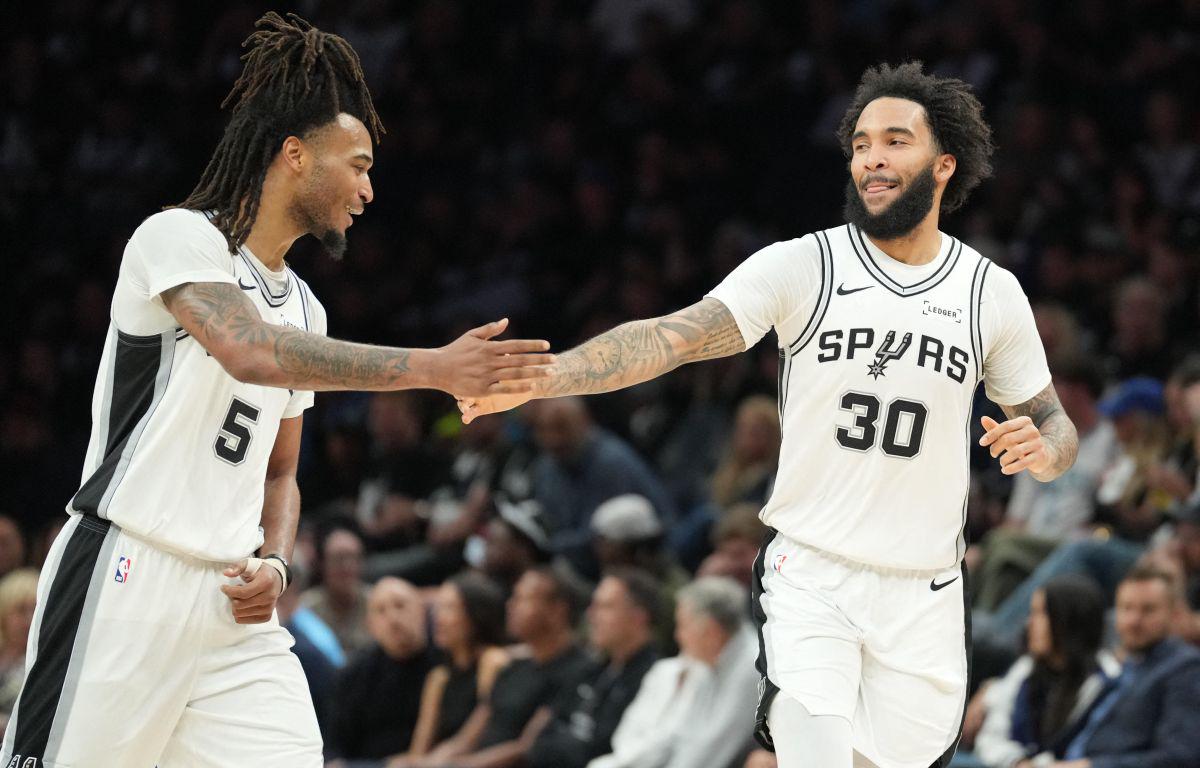 Ob manj razigranem Wembanyami v ospredje stopil Stephon Castle