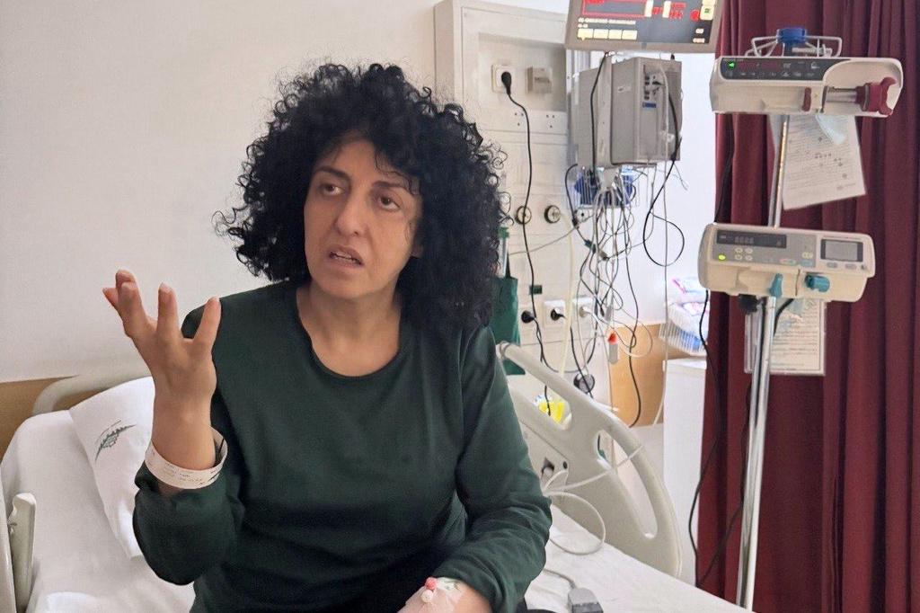 Iransko Nobelovo nagrajenko za mir Mohamadi odpustili iz bolnišnice