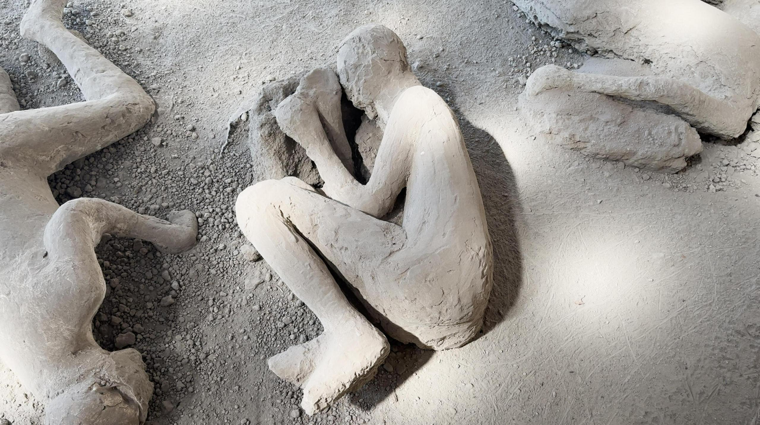 Eno od trupel bežečih Pompejcev je pripadalo zdravniku