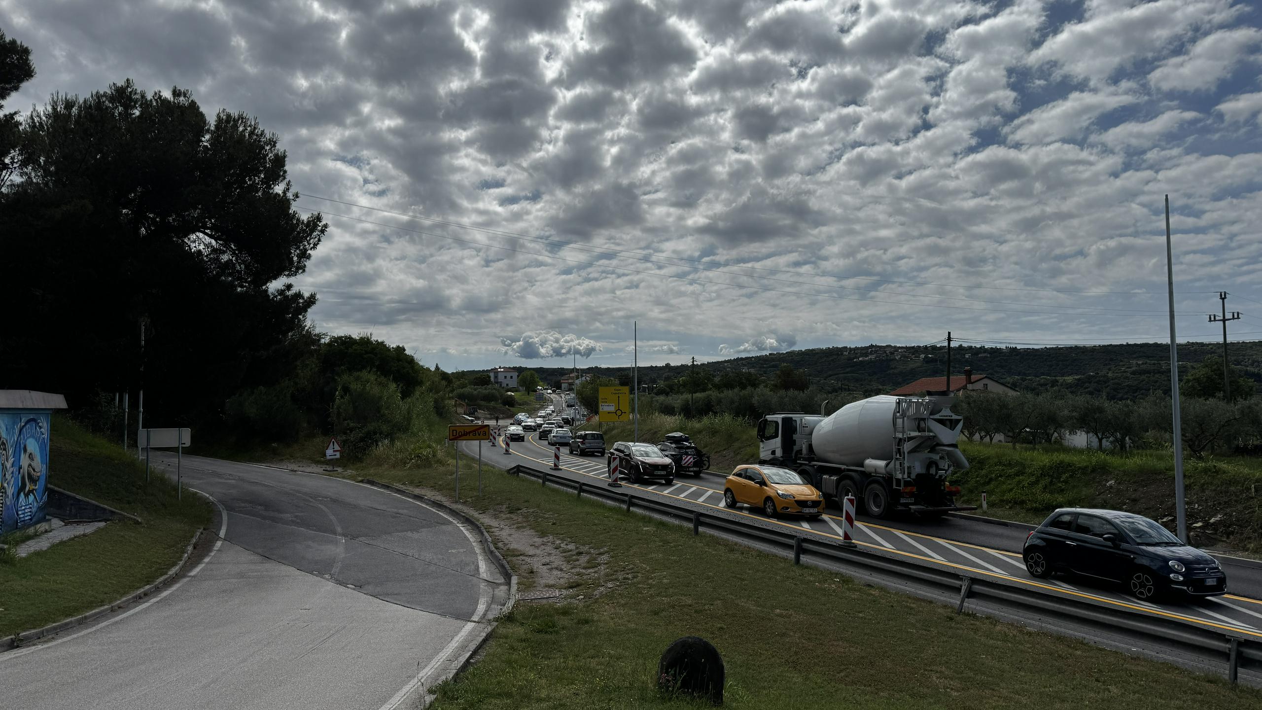 Direkcija po prometnem kolapsu ustavlja dela na Belvederju nad Izolo