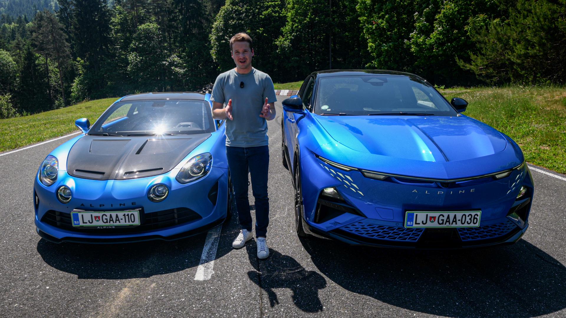 Alpine A390: Lahko trije elektromotorji premagajo fiziko?