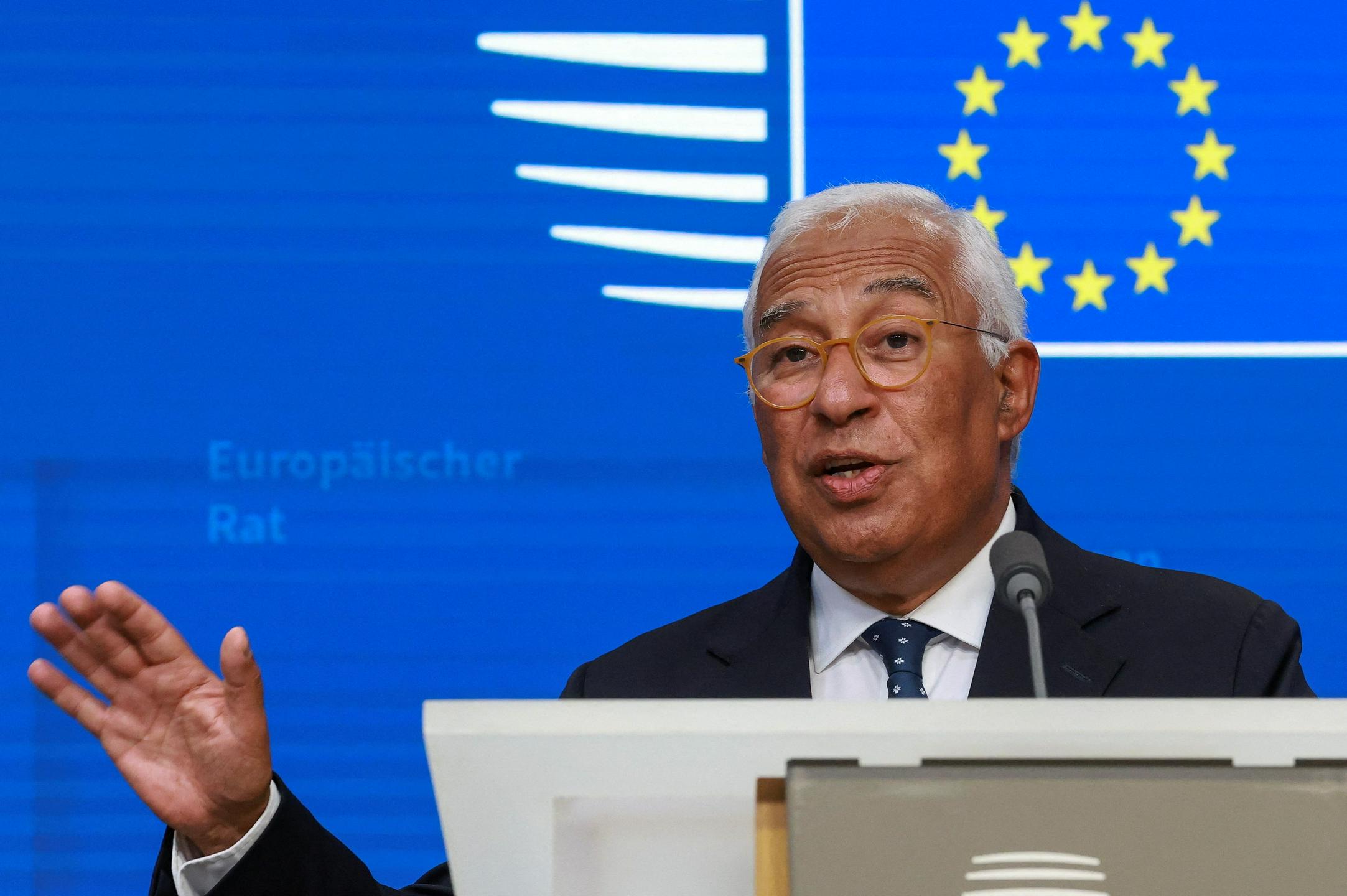 Predsednik Evropskega sveta Antonio Costa zagovarja neposredne stike EU-ja z Moskvo