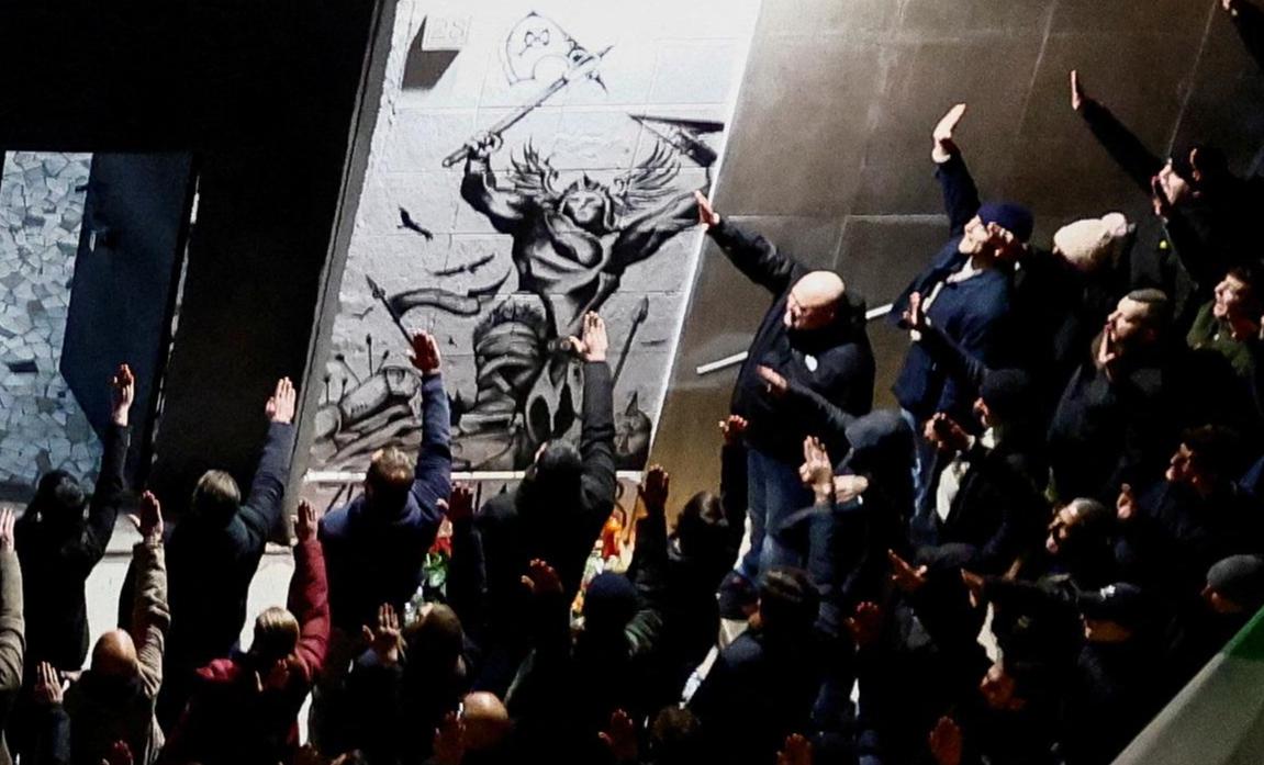 Clashes with extremists were prevented at an anti-fascist rally in Trieste