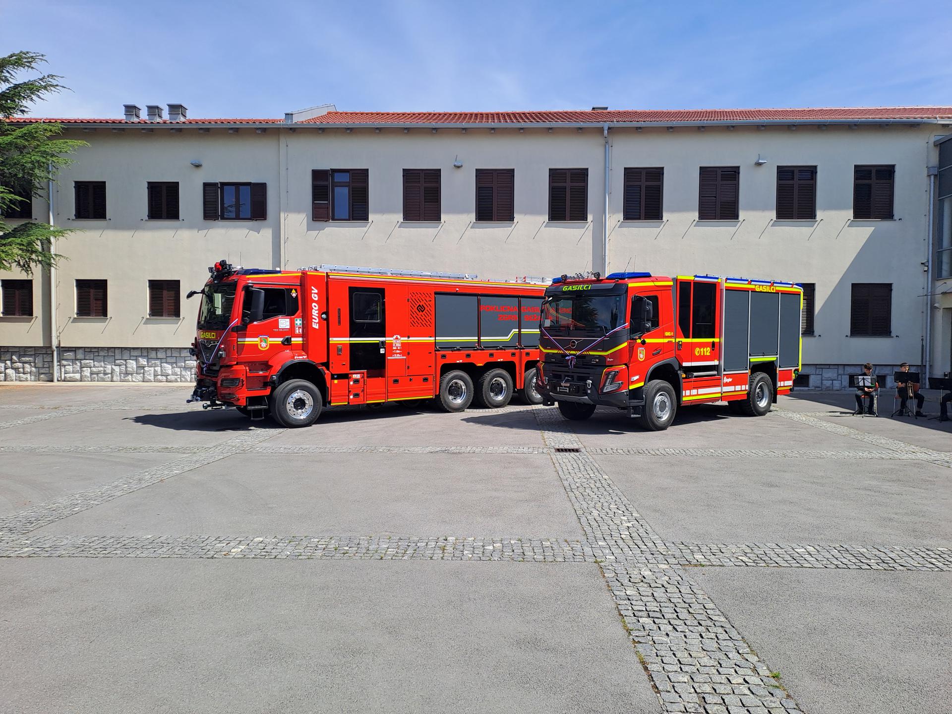 Sežanski gasilci začeli usposabljanje za posredovanje na drugem tiru
