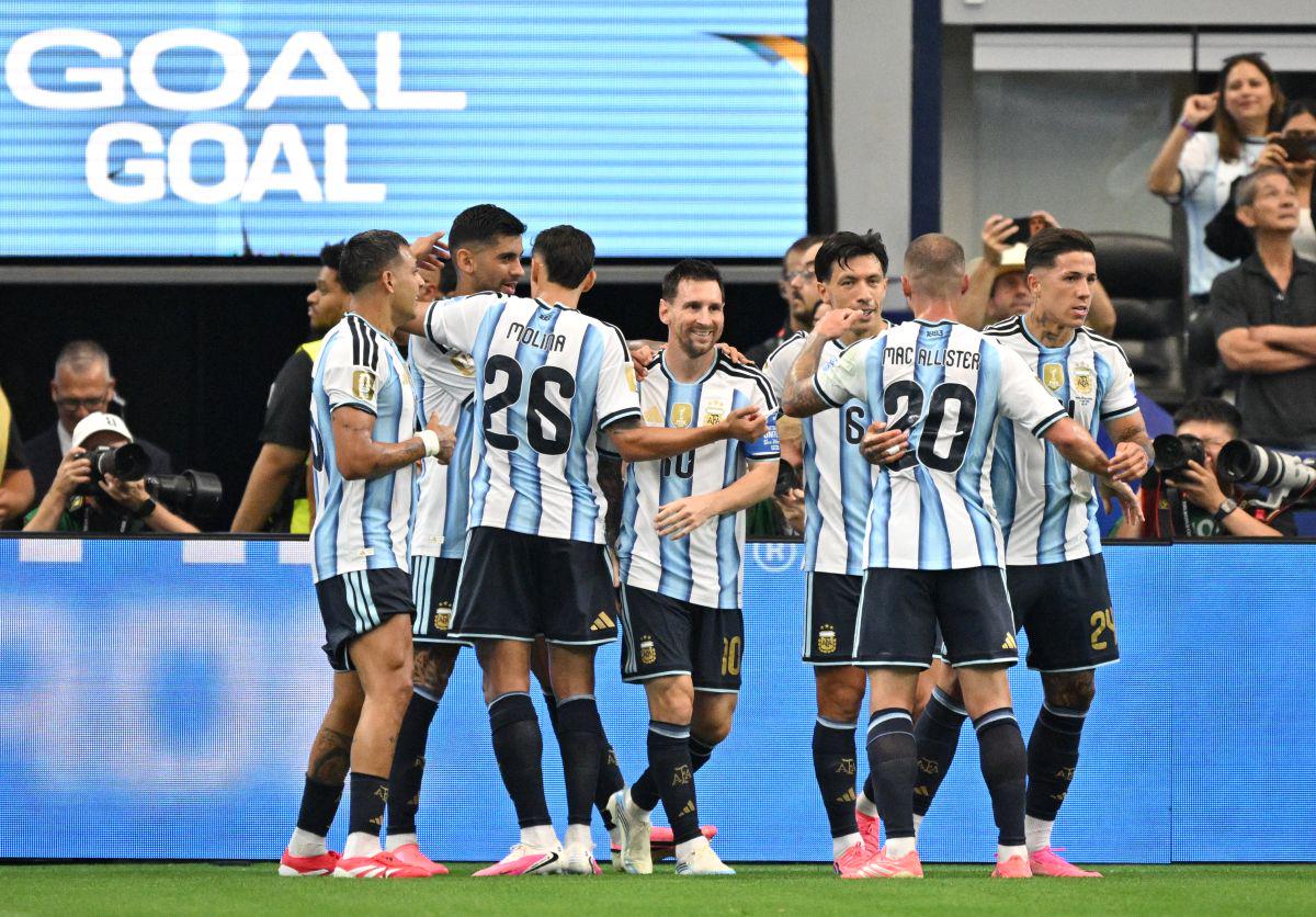 Argentina - Avstrija 1:0 (Messijev 17. gol na SP-jih)