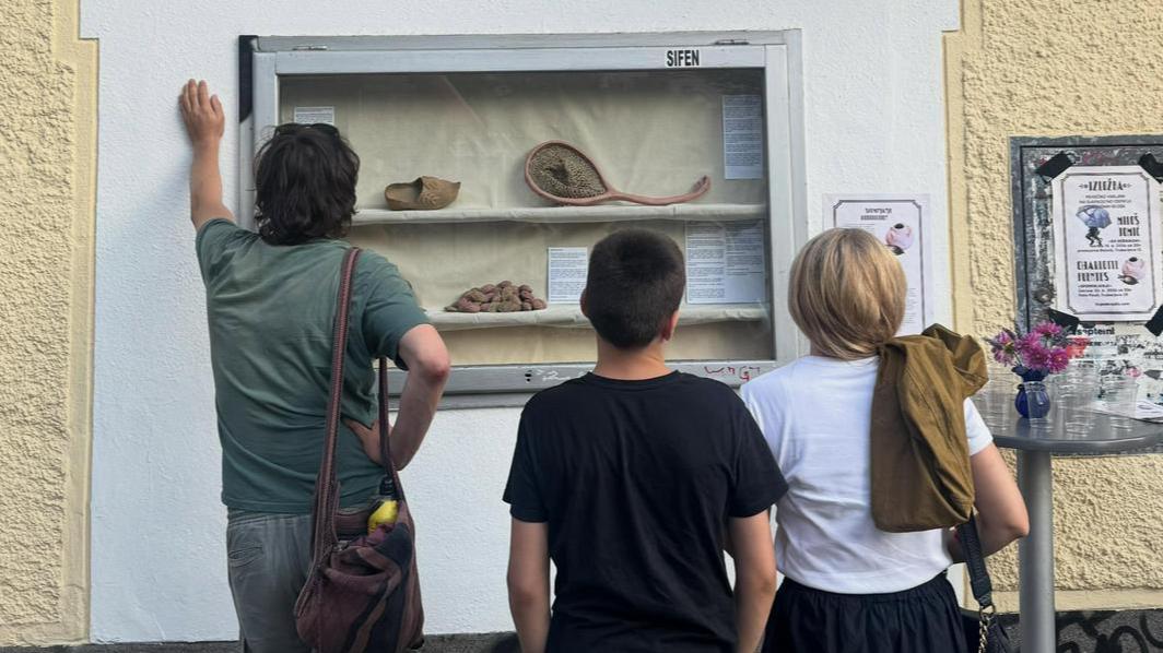 Ko sodobna umetnost oživi izložbene vitrine, nekoč pomembne gradnike mestne identitete