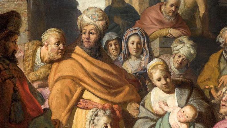 Neznani cenzor je z Rembrandtove slike izbrisal turban, je pokazala obnova