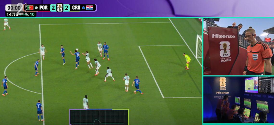 Fifa pravi, da je prišlo do dotika žoge, to priznava tudi Matanović