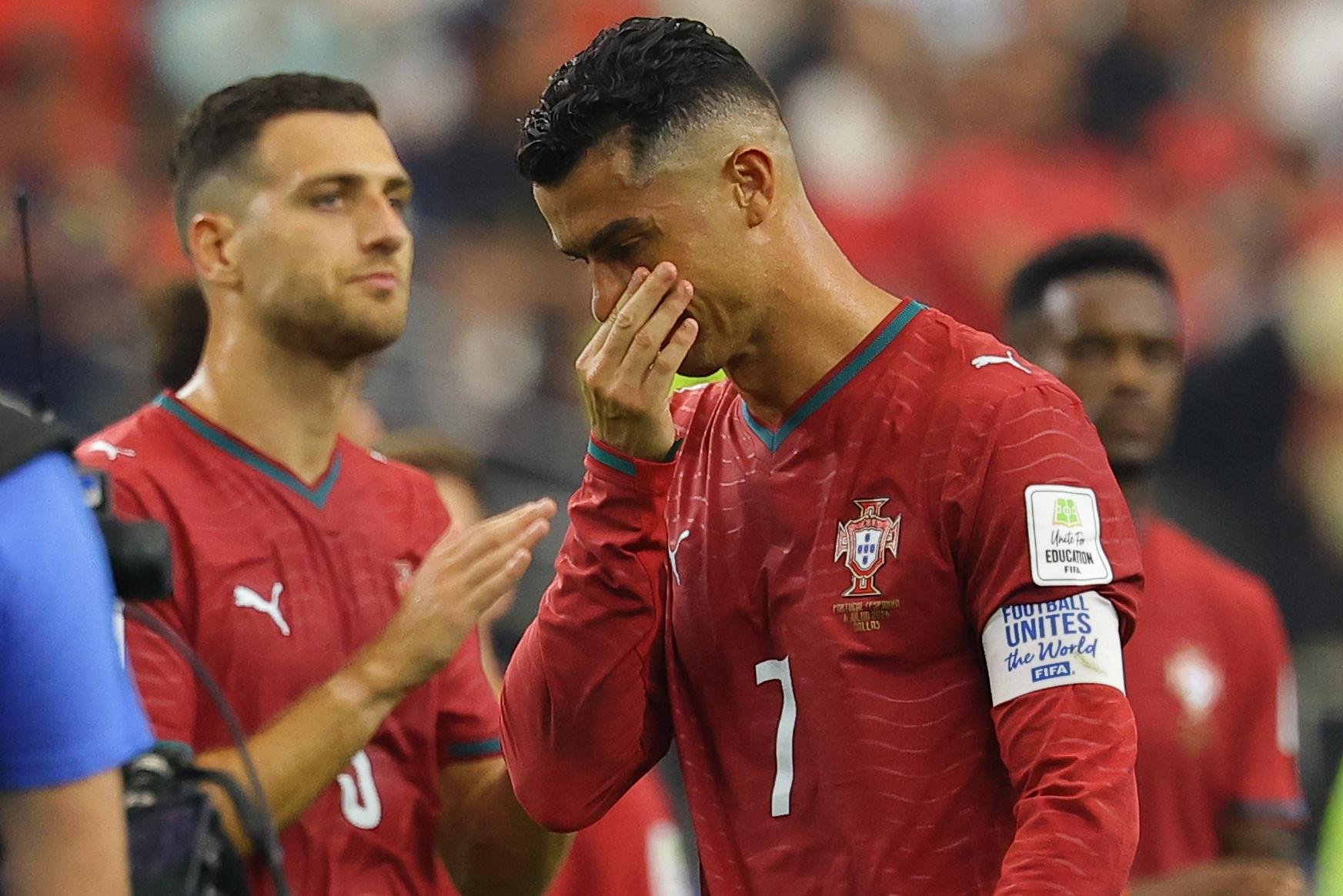 Ronaldo se je poslovil v solzah in s čisto vestjo