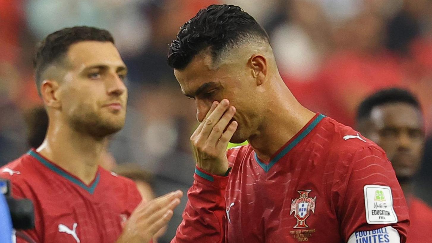 Ronaldo se je poslovil v solzah in s čisto vestjo