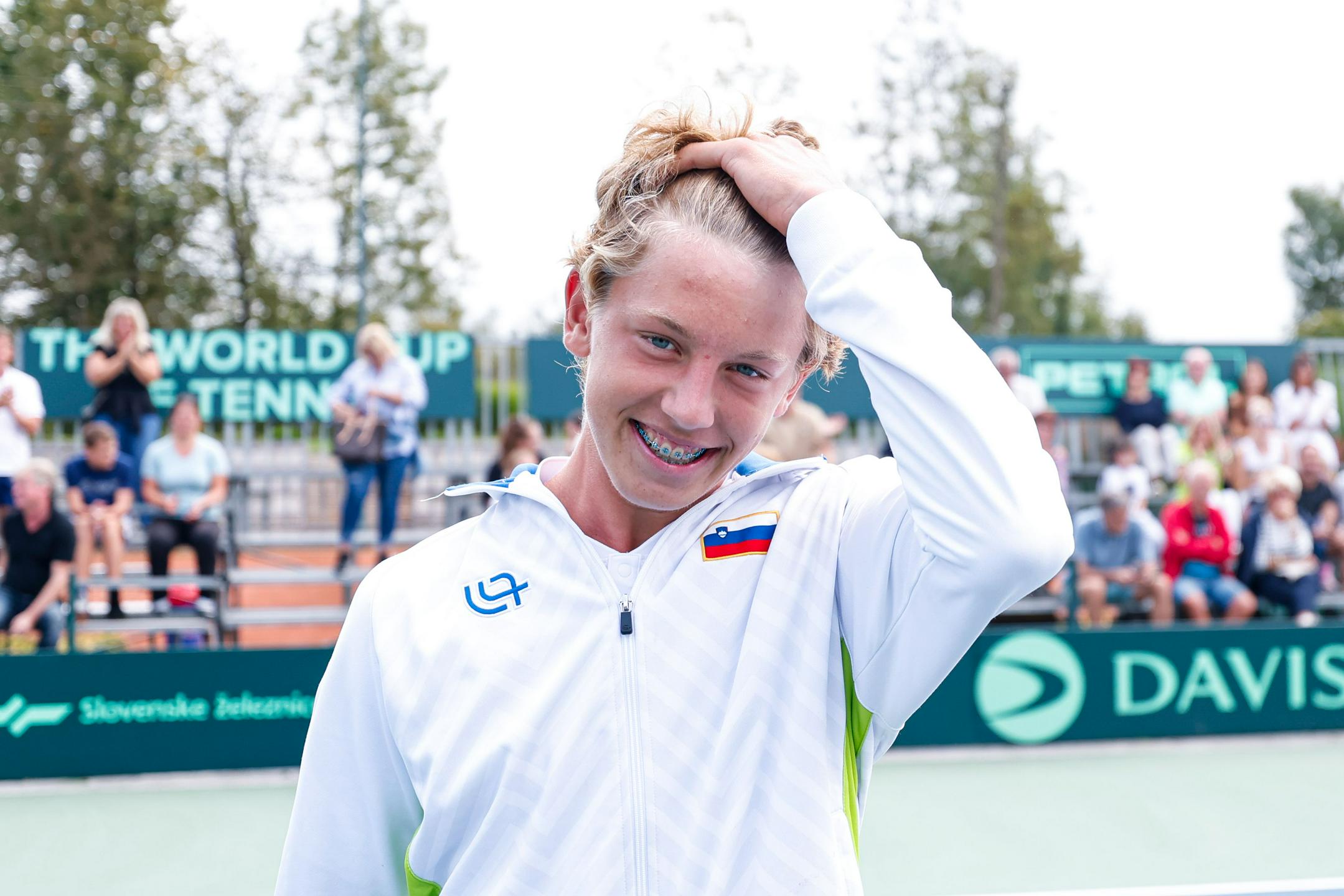 Šeško do finala med mladinskimi dvojicami, v Umagu bo debitiral na turnijih ATP